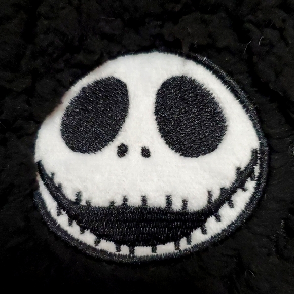 🆕️ DISNEY: THE NIGHTMARE BEFORE CHRISTMAS (JACK) SLIPPER SOCKS - Picture 4 of 7